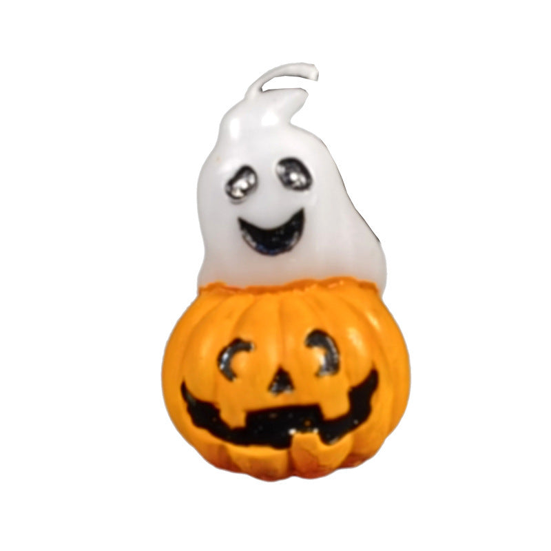Halloween ghost scented candle, cute ghost-shaped aroma decoration, festival gift, decoration, photo prop