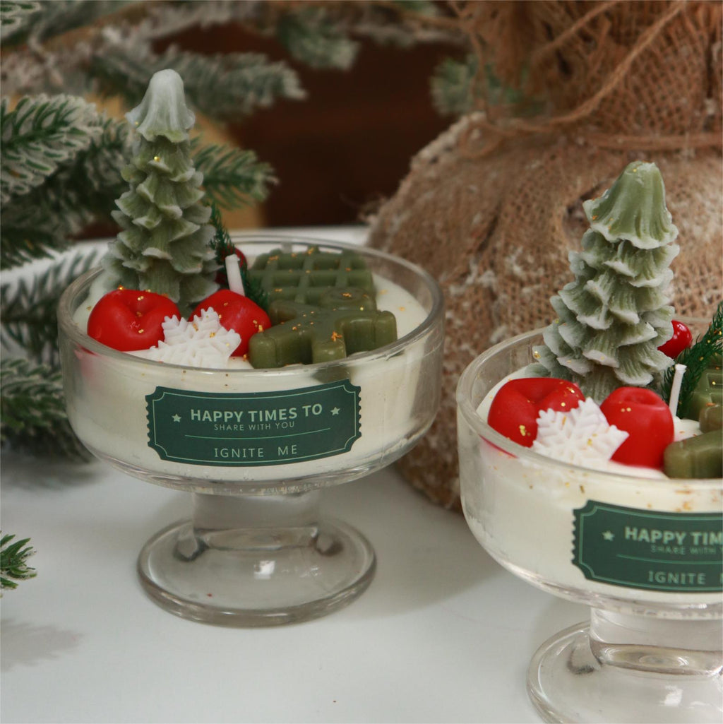 Christmas Cup Candle – Cozy Skin-Inspired Scented Candle for Gifting & Holiday Styling