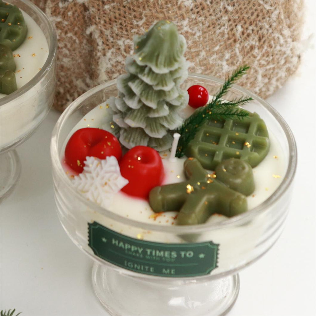 Christmas Cup Candle – Cozy Skin-Inspired Scented Candle for Gifting & Holiday Styling