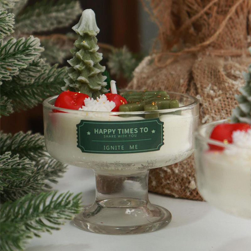 Christmas Cup Candle – Cozy Skin-Inspired Scented Candle for Gifting & Holiday Styling