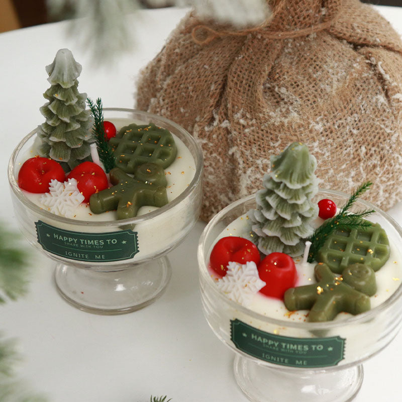 Christmas Cup Candle – Cozy Skin-Inspired Scented Candle for Gifting & Holiday Styling