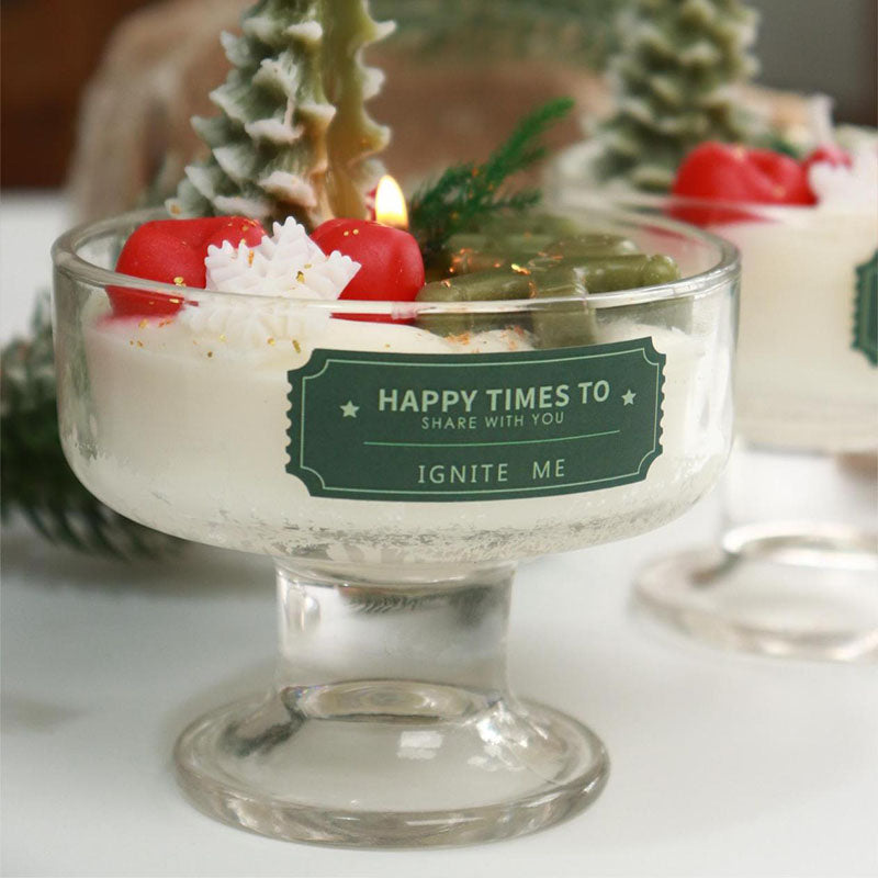 Christmas Cup Candle – Cozy Skin-Inspired Scented Candle for Gifting & Holiday Styling