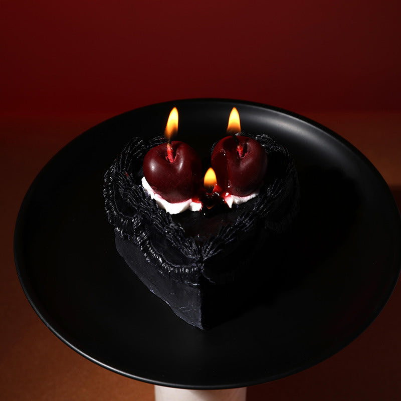 Retro Cherry Cake Candle – Low Temp Soy Wax Gift