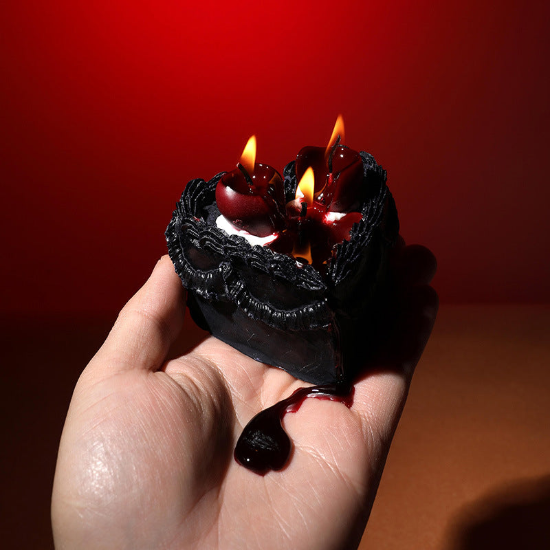 Retro Cherry Cake Candle – Low Temp Soy Wax Gift