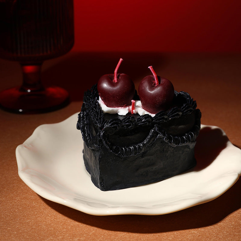 Retro Cherry Cake Candle – Low Temp Soy Wax Gift