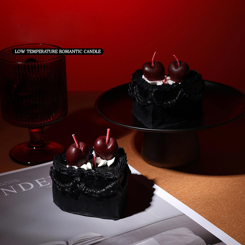 Retro Cherry Cake Candle – Low Temp Soy Wax Gift