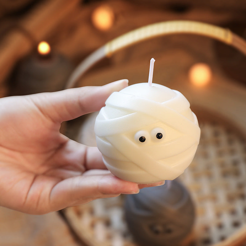 Halloween Scented Candle Festive Gift Fragrant Shaped Candle Atmospheric Gift