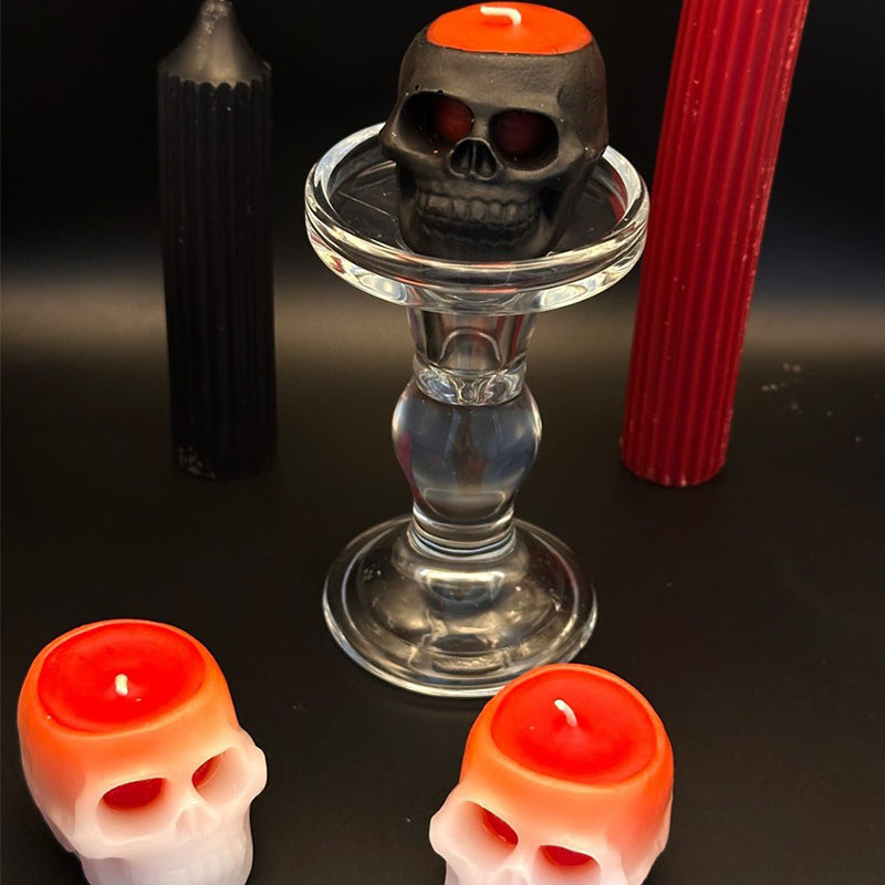 Halloween and Christmas skull-shaped scented candle Creative souvenir, Tearful Ghost Head Candle