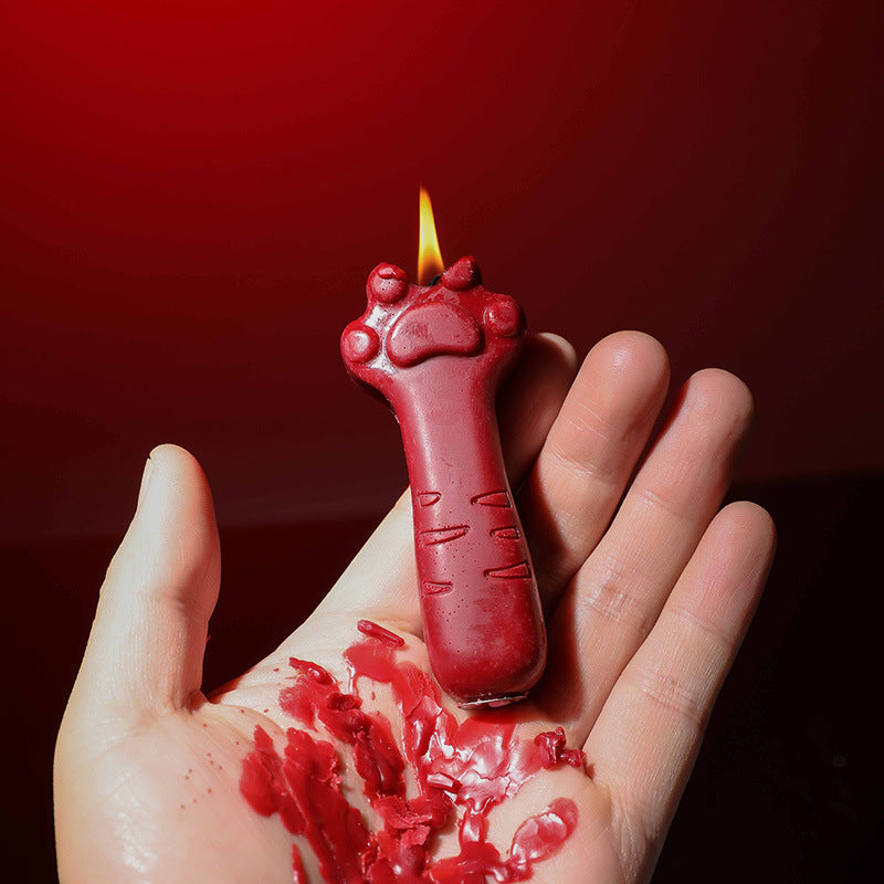 Gentle Glow Paw Candle – Soft Wax, Sweet Moments