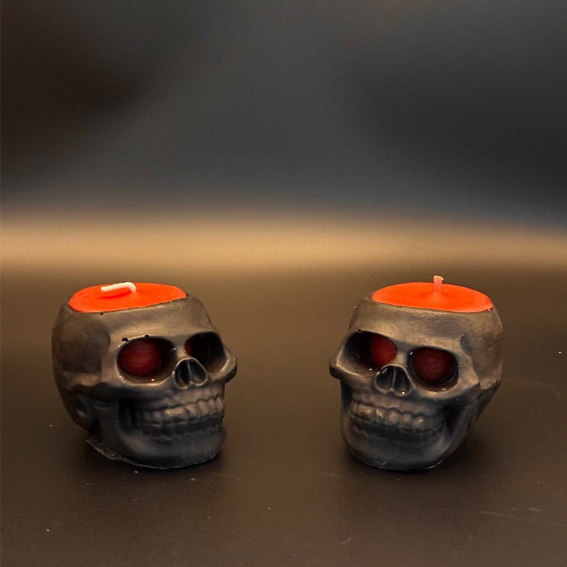 Halloween and Christmas skull-shaped scented candle Creative souvenir, Tearful Ghost Head Candle