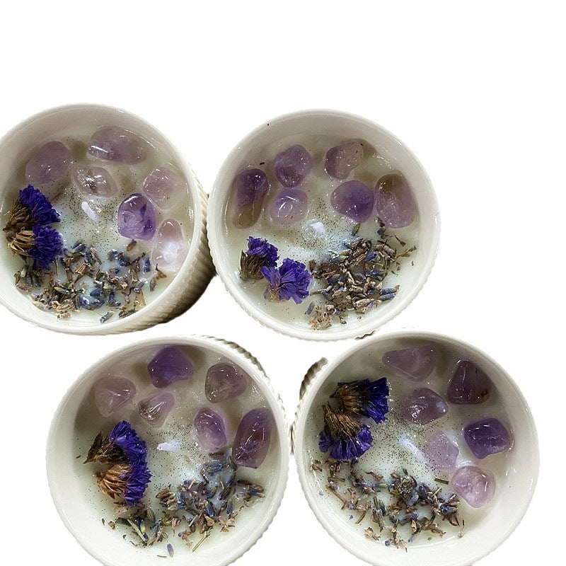 Christmas-shaped candles, scented soy candles, meteor pattern ceramic handcrafted wedding gifts