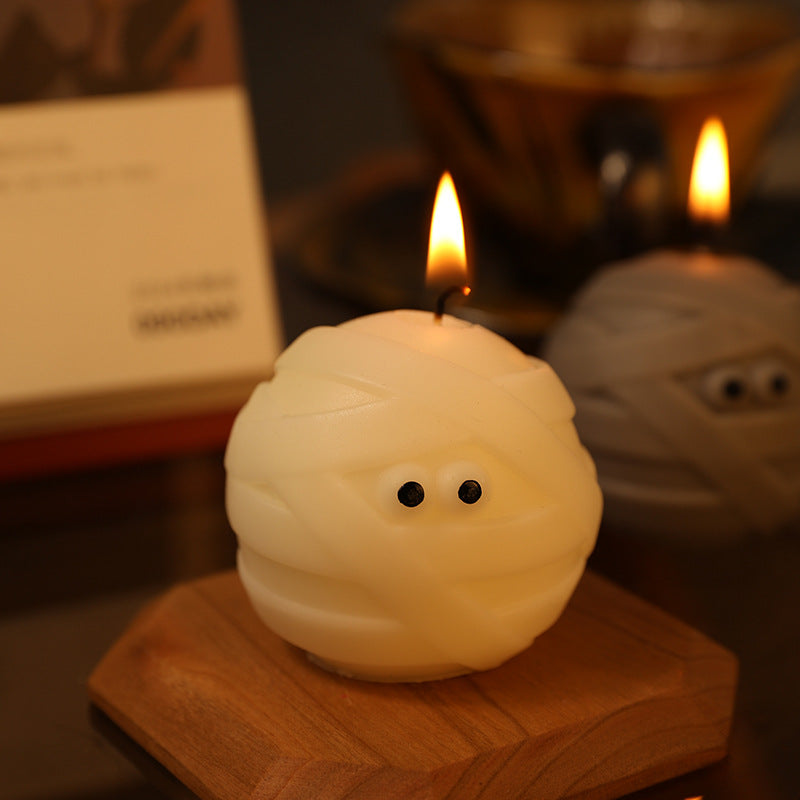 Halloween Scented Candle Festive Gift Fragrant Shaped Candle Atmospheric Gift