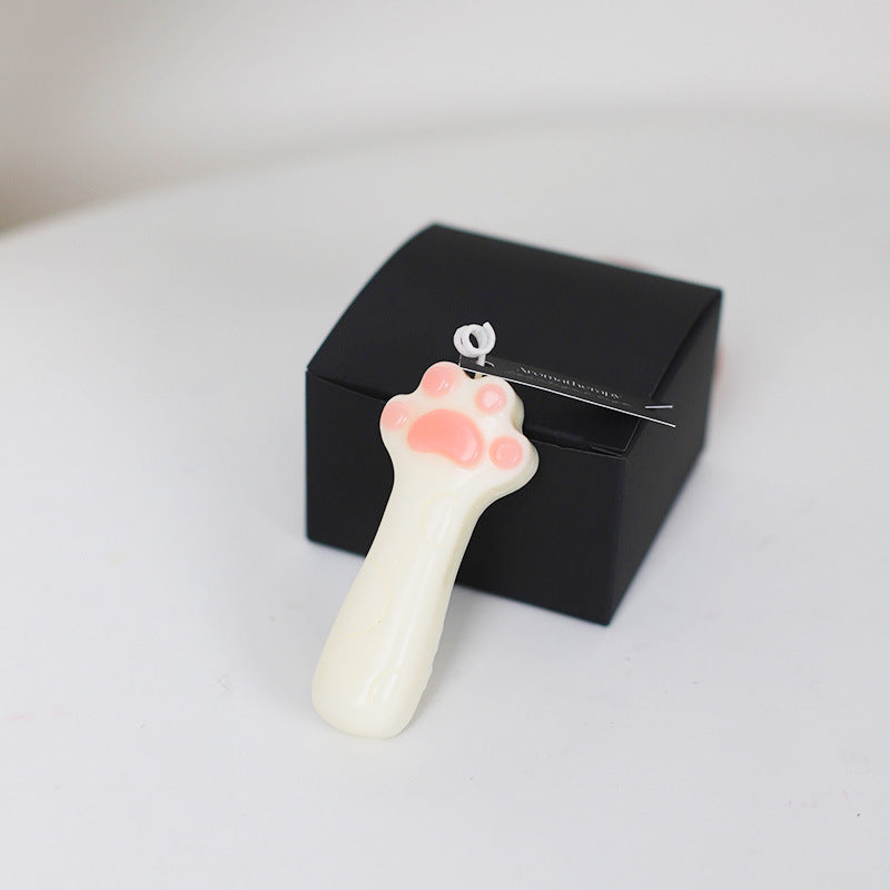 Gentle Glow Paw Candle – Soft Wax, Sweet Moments