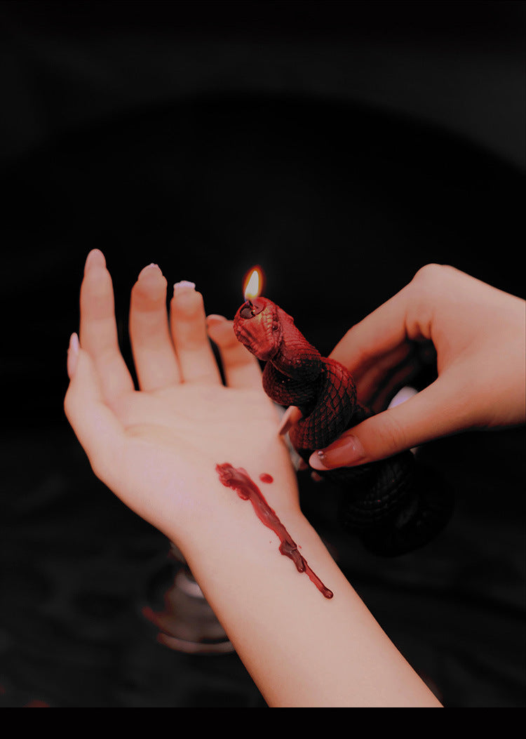 Sculptural Apple Candle - Serpent Design Low Temp Soy Wax