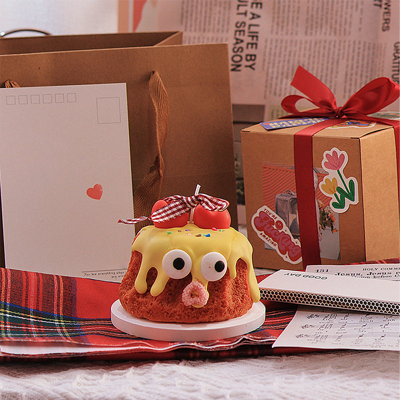 Aromatherapy candle cake, niche and high-end birthday gift box, souvenir, Christmas present