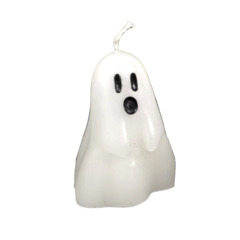 Halloween ghost scented candle, cute ghost-shaped aroma decoration, festival gift, decoration, photo prop