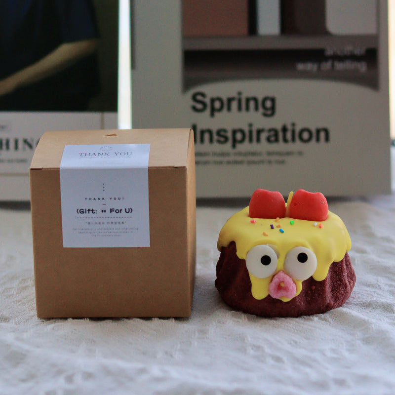 Aromatherapy candle cake, niche and high-end birthday gift box, souvenir, Christmas present