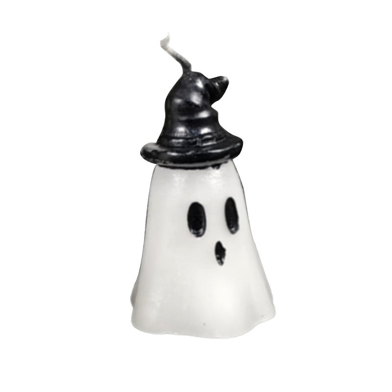 Halloween ghost scented candle, cute ghost-shaped aroma decoration, festival gift, decoration, photo prop